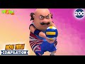 Volley ball Match In Juhu Beach Motu Patlu Season 13 Compilation 200  Motu Patlu Wow Kidz  #spot