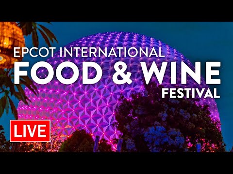 🔴LIVE at EPCOT! 🎉 Opening Night of the Food & Wine Festival 2025 | Walt Disney World