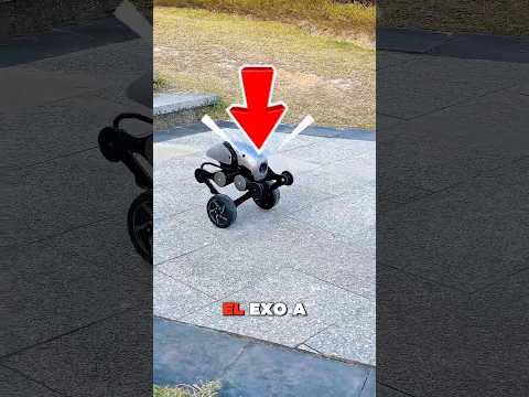 Adiós a los robots lentos el Exo A6 domina cualquier terreno