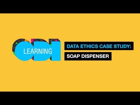 ODI Learning - A data ethics case study: Soap dispenser
