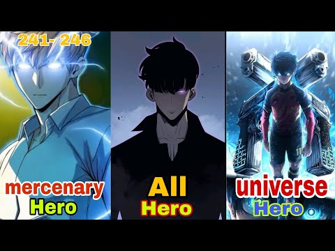 Young assassin Episode 241 - 246 || Hindi New explain Episode 2025 || mercenary enrollment #manhwa