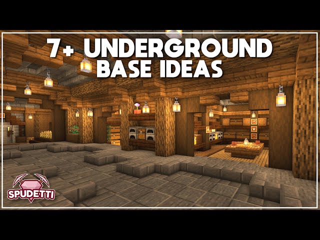 8 Underground Base Ideas and Designs for Minecraft in 2022