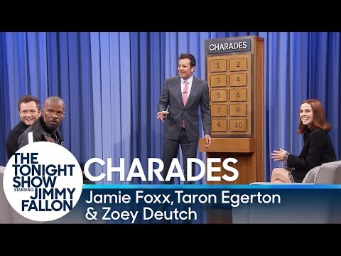 Charades with Jamie Foxx, Taron Egerton and Zoey Deutch - UC8-Th83bH_thdKZDJCrn88g