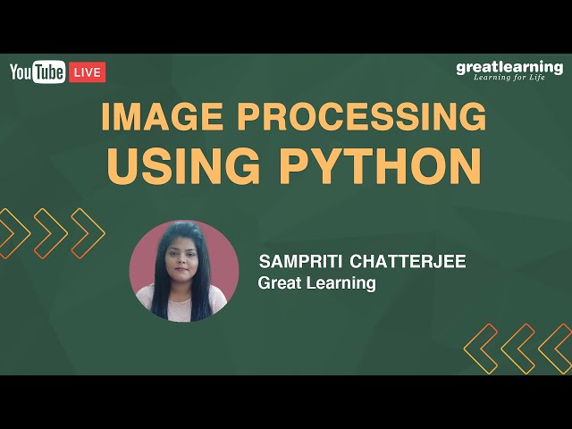 Deep Learning Image Processing in Python