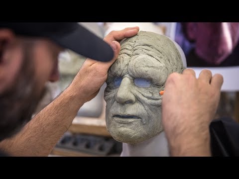 Sculpting the Star Wars Battlefront 2 Messenger Droid Mask - UCiDJtJKMICpb9B1qf7qjEOA