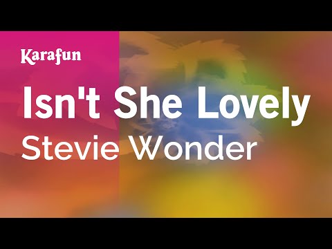 Karaoke Isn't She Lovely - Stevie Wonder * - UCbqcG1rdt9LMwOJN4PyGTKg