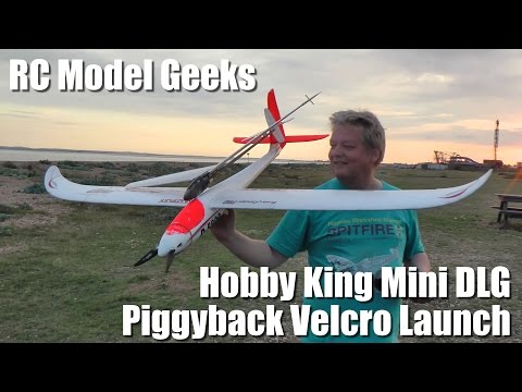 Hobby king Mini DLG Piggyback Velcro Launch - UC2UEQXXQRNIJJVBNAZnEjtw