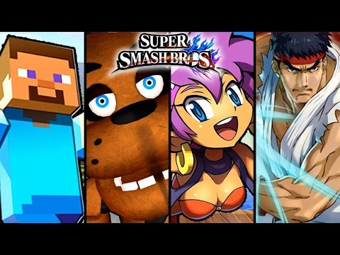 Super Smash Bros TOP 6 Fan-Made Trailers - Freddy Fazbear, Miku & More (Wii U) - UChnz1eAo9SfuDfqFZt1KFtA