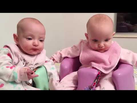 Awesome Twin Babies Playing Together Twin Babies Video