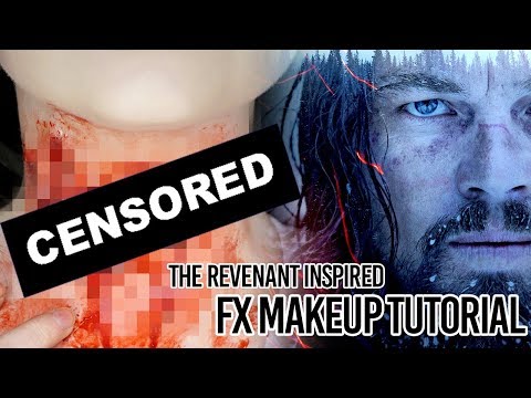 Bear Attack FX Makeup Tutorial Inspired by The Revenant - UCoziFm3M4sHDq1kkx0UwtRw