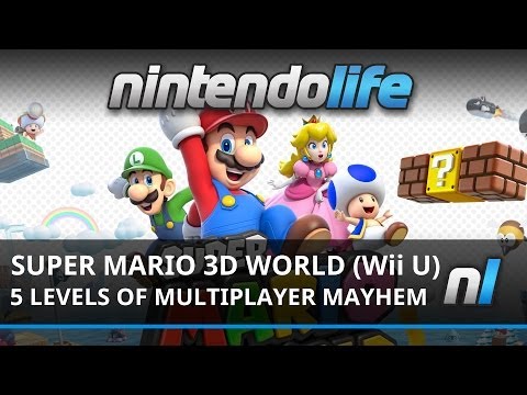 Super Mario 3D World (Wii U) Five Levels Of Multiplayer Mayhem - UCl7ZXbZUCWI2Hz--OrO4bsA