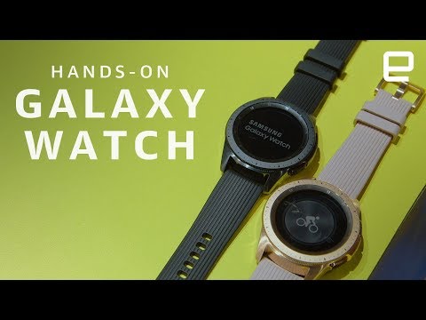 Samsung Galaxy Watch Hands-On: Steady progress, but few thrills - UC-6OW5aJYBFM33zXQlBKPNA