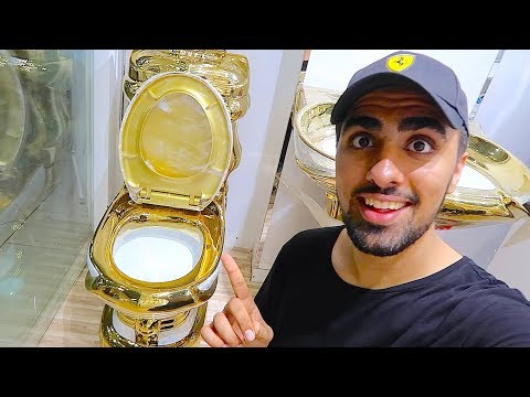 24 KARAT GOLD TOILET !!! - UC_hoQDD6zKcIqpIYLsFbBeA