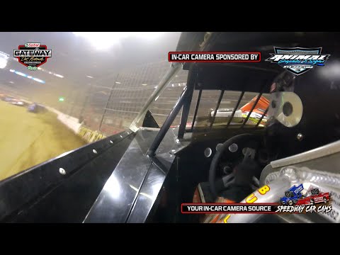 #4S Ryan Montgomery at the Gateway Dirt Nationals 2024 Super Late Model - dirt track racing video image