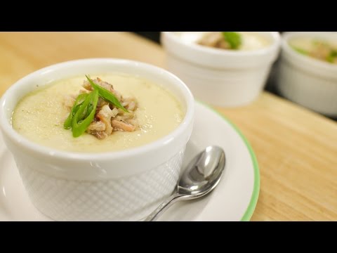 Steamed Egg with Crab Recipe ไข่ตุ๋น - Hot Thai Kitchen! - UC27C_HWo-UmKkdWGsRJZ8EA