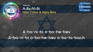 [1978] Izhar Cohen & Alpha Beta - "A-Ba-Ni-Bi" (Israel)