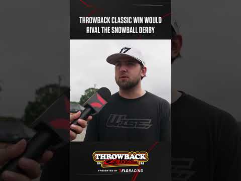 💰 Kaden Honeycutt says winning Saturday's #CARSTour #ThrowbackClassic would rival the Snowball Derby - dirt track racing video image