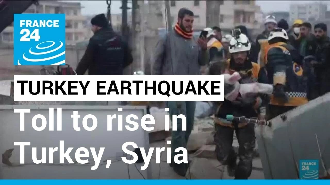 Powerful quake rocks Turkey and Syria, kills more than 1,300 • FRANCE 24 English