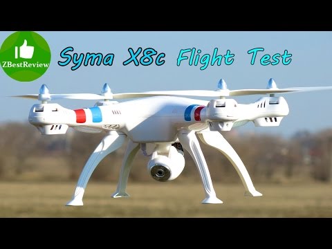 ✔ Syma X8c Quadcopter Полеты на Улице! Flight Test. Banggood.com - UClNIy0huKTliO9scb3s6YhQ