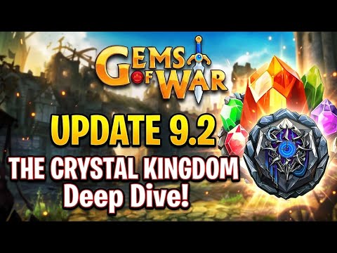 GEMS OF WAR - Update 9.2 Crystal Kingdoms Patch Notes Breakdown Of What Changes are Coming!
