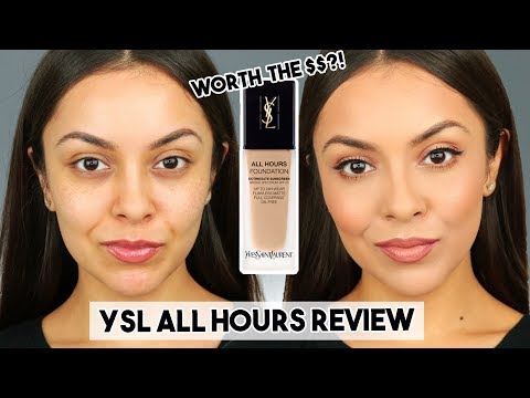 YSL ALL HOURS FOUNDATION FIRST IMPRESSION REVIEW - TrinaDuhra - UC8mcIi-QT6tSDC0pEmcsf2w