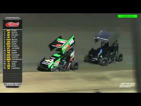 8.23 KKM Challenge Prelim Night 2 POWRi Restrictor Highlights - dirt track racing video image