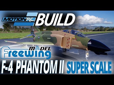 Freewing F-4 Phantom II 90mm EDF Jet - Build Video - Motion RC - UCubk5oFcnH0G47QJsj22fKw