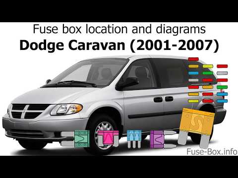 Предохранители и реле Dodge Grand Caravan (2011-2019)