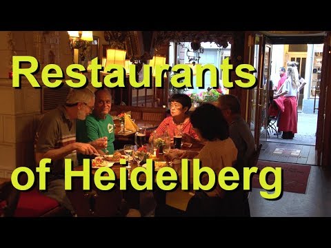Restaurants of Heidelberg, Germany - UCvW8JzztV3k3W8tohjSNRlw