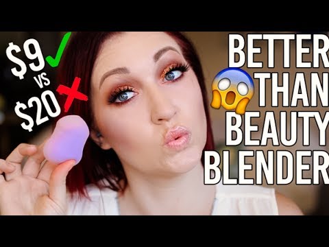 DRUGSTORE BEAUTY BLENDER DUPE- Works BETTER and is Even Softer!!! - UCEZufuEDQi-bHovN37Ra2EA