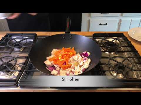 Wok - 14" Excalibur Stir Fry Pan Wok - Helen's Asian Kitchen
