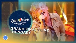 AWS - Viszlát Nyár - Hungary - LIVE - Grand Final - Eurovision 2018