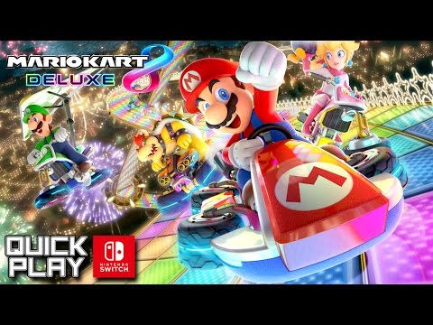 Mario Kart 8 Deluxe Gameplay! Grand Prix and Battle Mode! (Nintendo Switch Quick Play) - UCzNhowpzT4AwyIW7Unk_B5Q