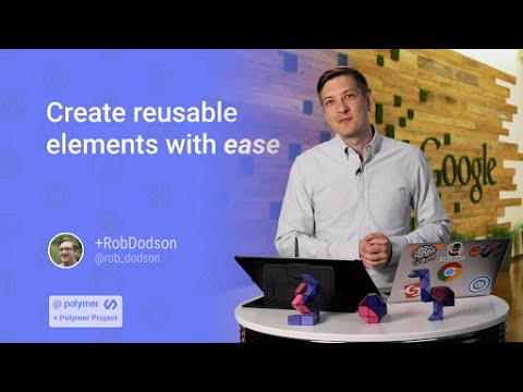 Create reusable elements with ease -- Polycasts #14 - UC_x5XG1OV2P6uZZ5FSM9Ttw