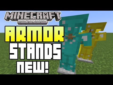 Minecraft (PC/Xbox/PS4) - ARMOR STANDS! EXPLAINED + MORE! - UCwFEjtz9pk4xMOiT4lSi7sQ