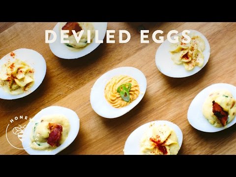 3 Deviled Eggs Recipes for your next Party - Honeysuckle - UCwsa-MpLNx4pnsM1PiQwhyQ