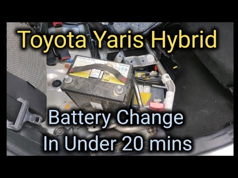 Hoe Vervang Je De Batterij Van De Toyota Yaris Hybrid Toyota Yaris