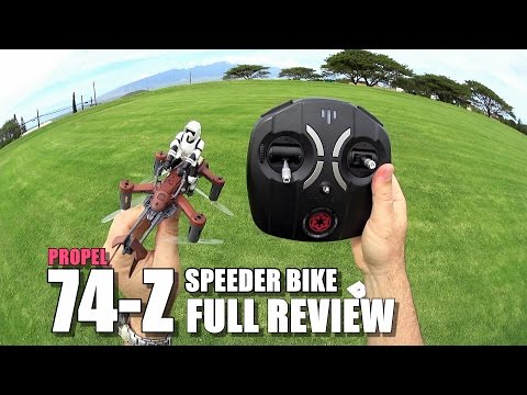 PROPEL STAR WARS 74-Z SPEEDER BIKE Review - [Unbox / Inspection / Setup / Flight Test / Pros & Cons] - UCVQWy-DTLpRqnuA17WZkjRQ