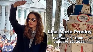 Lisa Marie Presley - Final Hours - Last Day at Graceland - Elvis  B Day  Celebration - Golden Globes