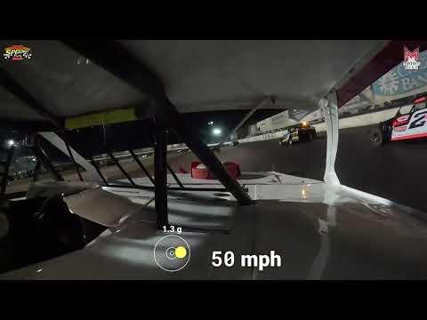 #65x Carlos Ahumada Jr - ARMS Modified - 3-16-2024 Vado Speedway Park - In Car Camera - dirt track racing video image