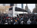 NYC Buses Migrants Back to Texas Because Trump Won