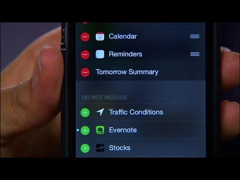 CNET How To - Install and manage widgets in iOS 8 - UCOmcA3f_RrH6b9NmcNa4tdg