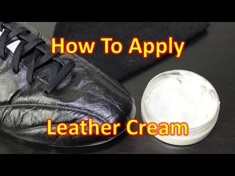 How to Apply Leather Cream - Caring for your Soccer Cleats/Football Boots - UCUU3lMXc6iDrQw4eZen8COQ