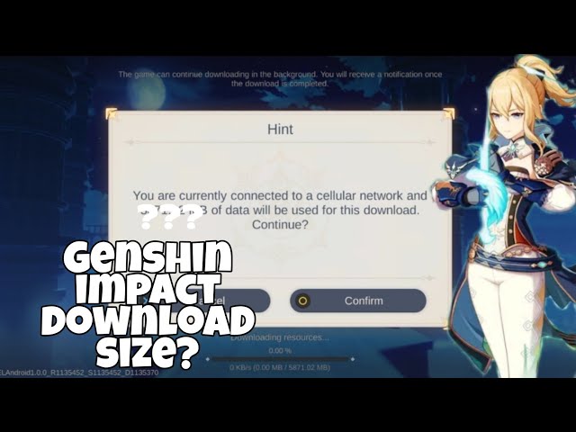 Genshin Impact 1.5 Patch Notes And Download Size