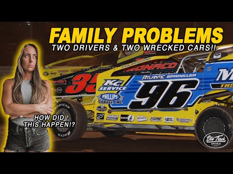 HARD HITS And Family Problems End Our Night At Bridgeport Speedway! - dirt track racing video image
