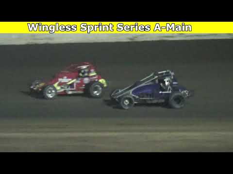 Grays Harbor Raceway, 2023 360 Battle Royale, Night 2, Wingless Sprint Series A-Main - dirt track racing video image
