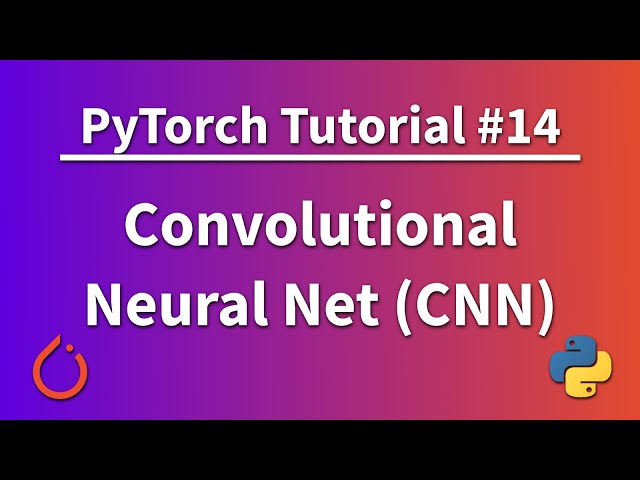 An example of how to use PyTorch with CNNs