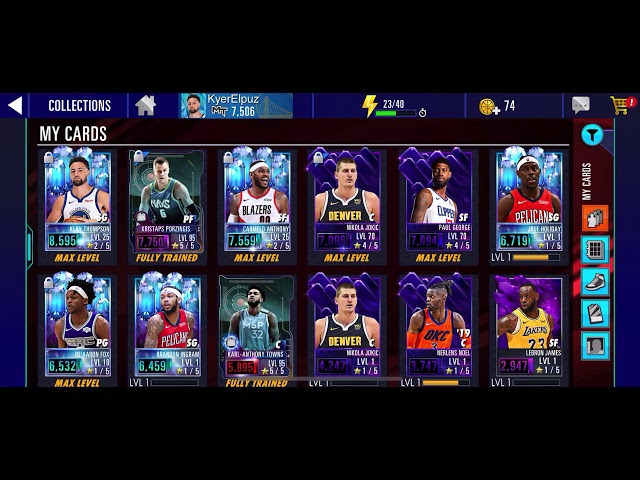 Where Is The Catalog In Nba 2k Mobile?