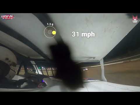#94 J.T. Carroll - USRA B-Mod - 8-2-2025 Lucas Oil Speedway - In Car Camera - dirt track racing video image