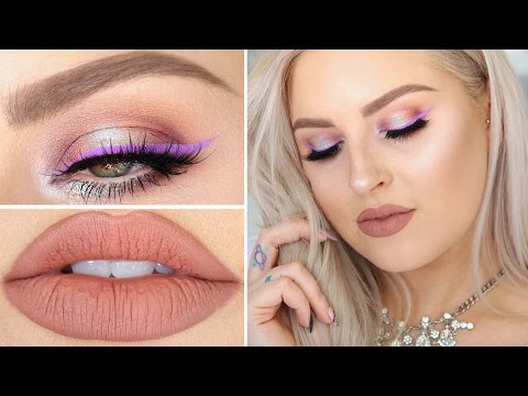 Candy Purple Liner & Glitter! ♡ Chit Chat Get Ready With Me - UCMpOz2KEfkSdd5JeIJh_fxw